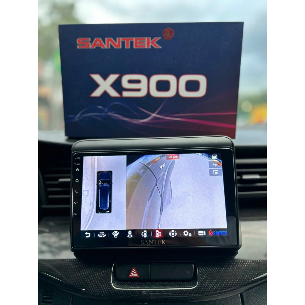 Màn hình ô tô Santek X900