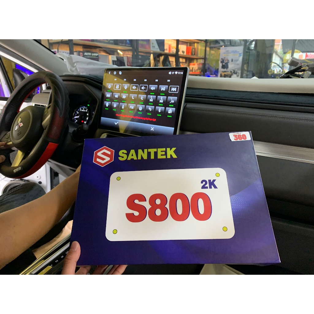 Màn Hình Ô Tô Santek 2K S800