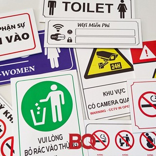 Biển Chỉ Dẫn Lối Thoát Exit Gắn Tường