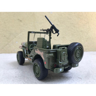 Mô hình xe Quân sự JEEP Willys 1:32
