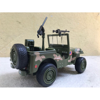 Mô hình xe Quân sự JEEP Willys 1:32