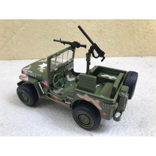 Mô hình xe Quân sự JEEP Willys 1:32