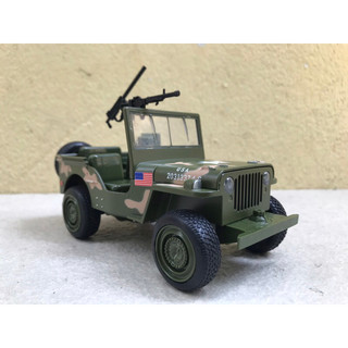Mô hình xe Quân sự JEEP Willys 1:32
