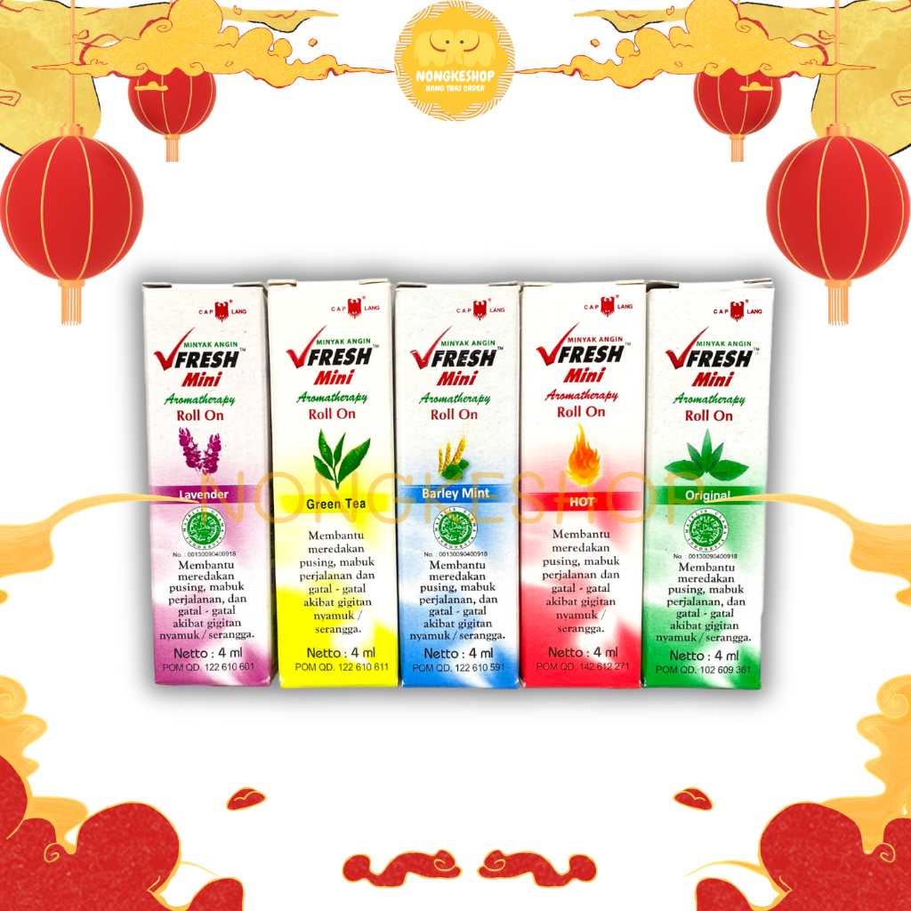 [HCM] DẦU GIÓ LĂN VFRESH MINI 4ML