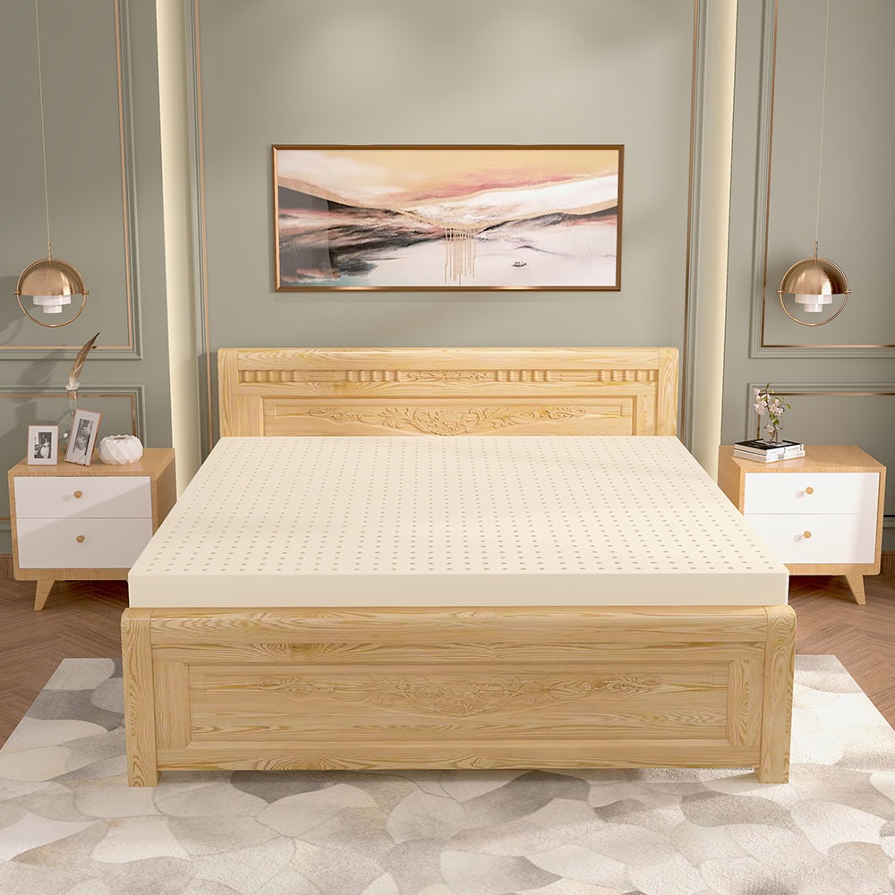 Giường ngủ gỗ sồi,gỗ xoan hiện đại,giường khách sạn,giường gia đình hay sử dụng 1,6mx2m,1,8mx2m | BigBuy360 - bigbuy360.vn