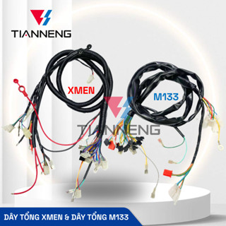 Dây nguồn tổng cho xe điện Xmen và 133s, M133 TIANNENG kèm video hướng dẫn cách lắp đặt