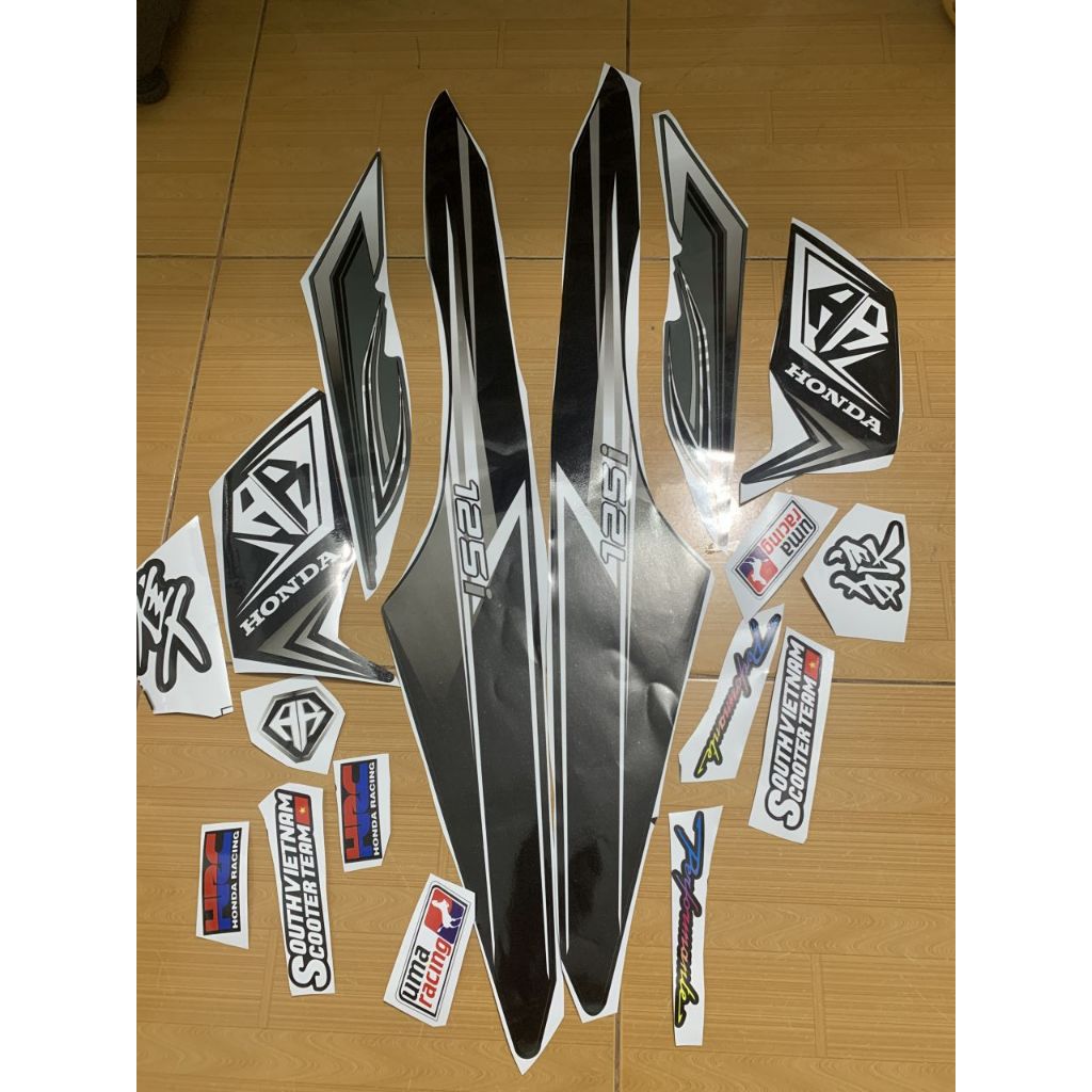 Tem ab xám đen 2013 - 2015