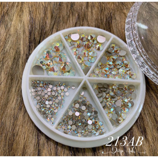  Đá swarovski Áo màu 213ab lẻ sz 5-7-9-12-16-20-30 