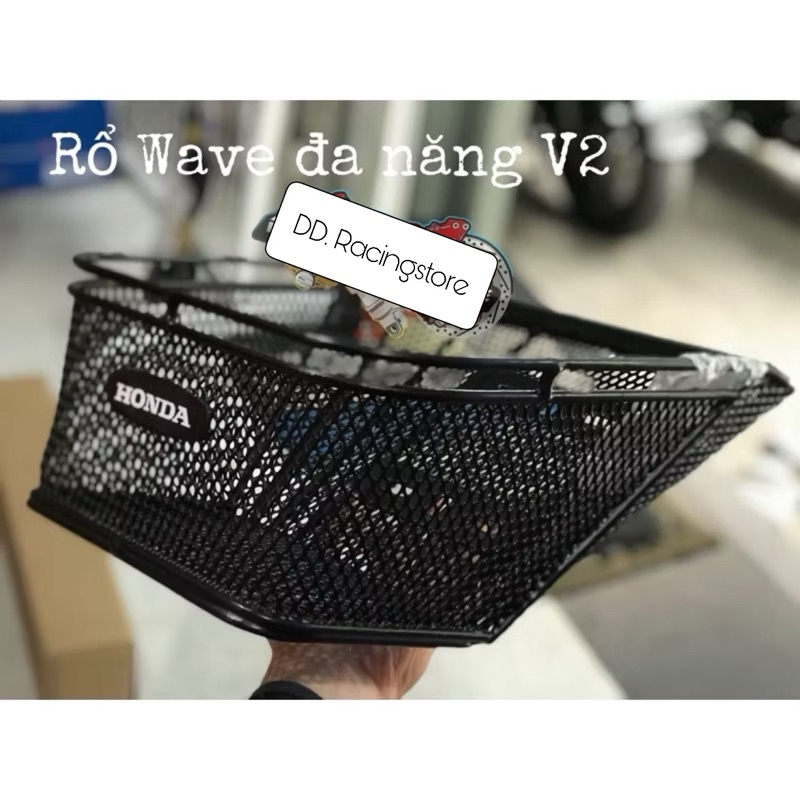 Rổ đa năng full lưới Wave lớn - Wave nhỏ
