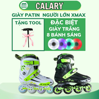 [Tặng Tool] Giày Patin Người Lớn COUGAR[CENTOSY] Weiqiu Xmax - Form Chắc Chắn, 8 Bánh Đèn Sáng