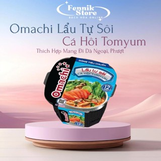 Omachi Lẩu Tự Sôi Cá Hồi Tomyum 117g