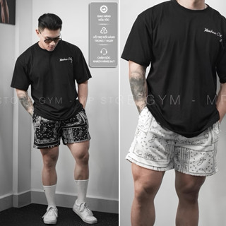 [Hàng Mới 2025] Quần Short Thể Thao Nam Cbum Form Thoải Mái Hoạ Tiết Thổ Cẩm Cá Tính