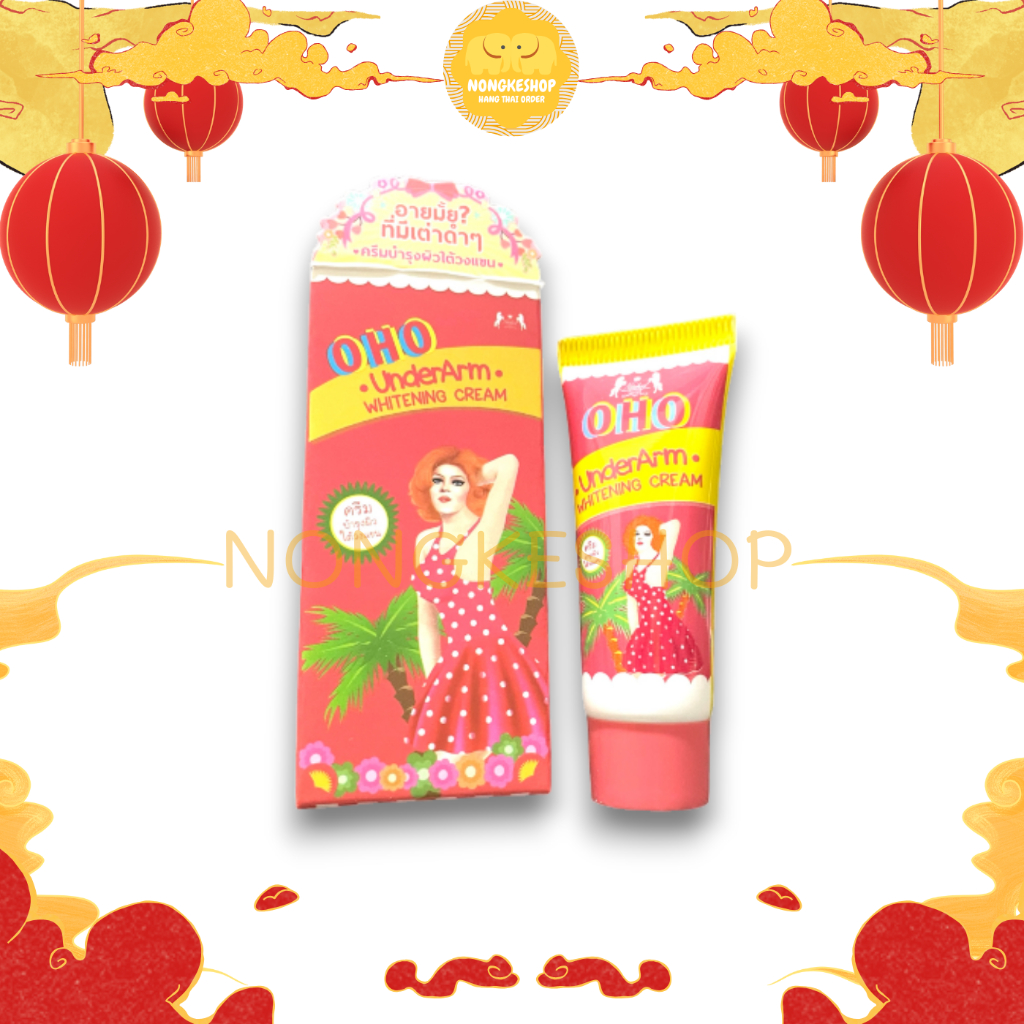 [BILL THÁI] KEM DƯỠNG TRẮNG NÁCH OHO UNDERARM WHITENING CREAM 15G THÁI LAN