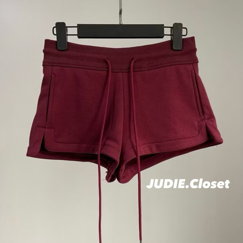 Quần Đùi Nữ Cạp Chun, Quần Short Nữ Dáng Thể Thao Có Dây Rút Quần Đùi Cạp Cao Dáng Ôm Xuân Hè JUDIE.Closet | BigBuy360 - bigbuy360.vn