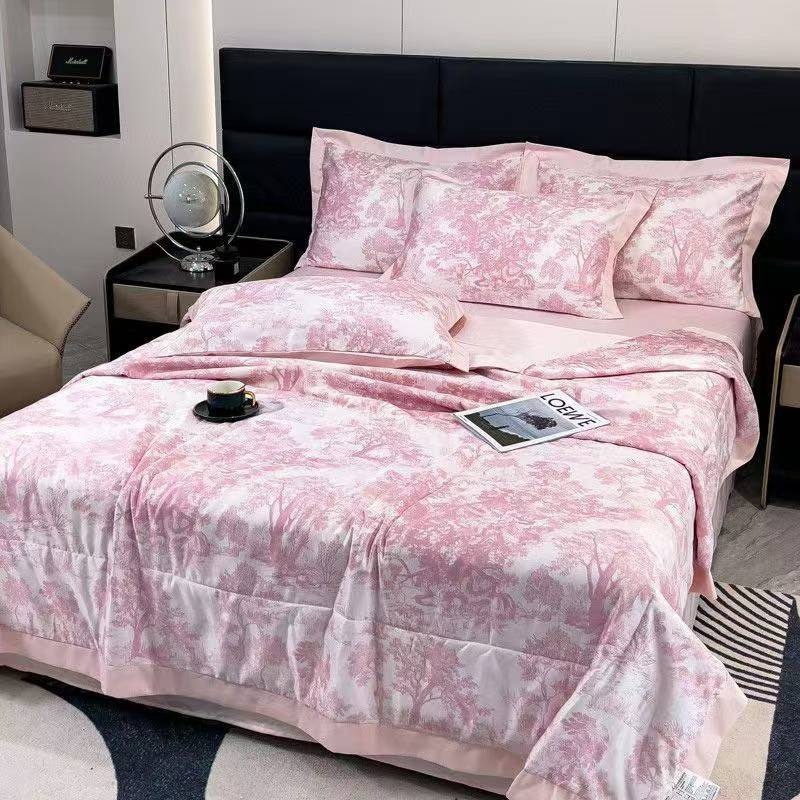 Mây House Bộ Chăn Ga Gối Lụa Thái 4 món M4/M6/M8/2M