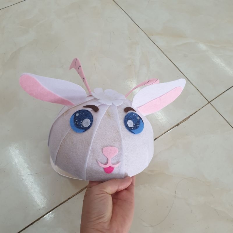 [STEAM] Mũ nỉ con Dê mầm non trẻ 0-5 tuổi đồ dùng học tập dạy học mẫu giáo