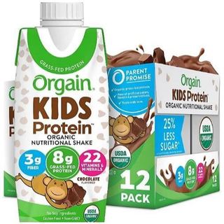 Thùng 12 Hộp Sữa Orgain Kids Protein Organic Vị Chocolate 236ml - Date 21.5.2026