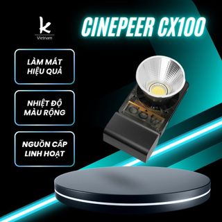  Đèn LED Video CINEPEER CX100 – Công Suất 100W 