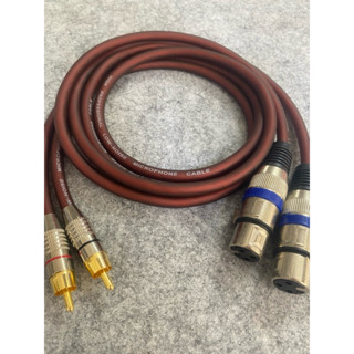 Cặp dây canon Cái ra AV hoa sen, dây cắm vang số, giá 1 cặp