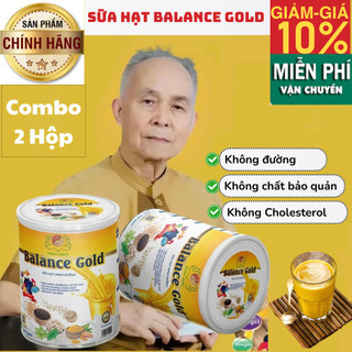 2 Hộp Sữa Hạt Balance Gold Sữa Hạt Dinh Dưỡng Thầy Vượng Chính Hãng Không Đường Thuần Chay  S2 