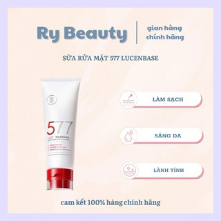  Sữa rửa mặt 577 Lucenbase làm sạch và hỗ trợ sáng da 120g 