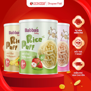 Bánh Gạo Ăn Dặm Babba's Baby Cho Bé Dễ Tan Hương Vị Thơm Ngon Đa Dạng (Trên 6 tháng) - Bibomart