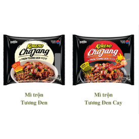  COMBO 10 Gói Mì Trộn Tương Đen Koreno Chajang 74 Gam – Hương Vị Hàn Quốc Chuẩn Vị Mì Dai Ngon 