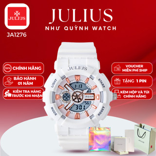 Đồng hồ nữ ja-1276 julius hàn quốc mặt size 4,2cm thể thao chống thấm nước