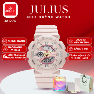 Đồng hồ nữ ja-1276 julius hàn quốc mặt size 4,2cm thể thao