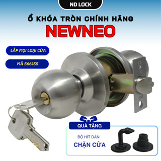 Ổ khóa cửa tay nắm tròn hàng cao cấp chính hãng NEWNEO 5661SS