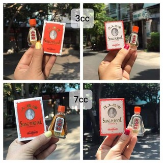 Dầu gió ông già Thái lan Siang Pure, Dầu gió Thái Lan nước trắng/đỏ đủ size Tuyết Store