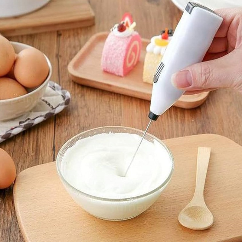 Máy tạo bọt cho sữa, cà phê Echo Metal 20cm (Sản phẩm không kèm pin) - Hàng nội địa Nhật Bản