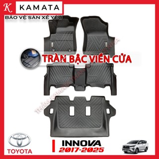 Thảm lót sàn xe ô tô Toyota Innova 2017-2023 chất liệu TPV cao cấp mới nhất