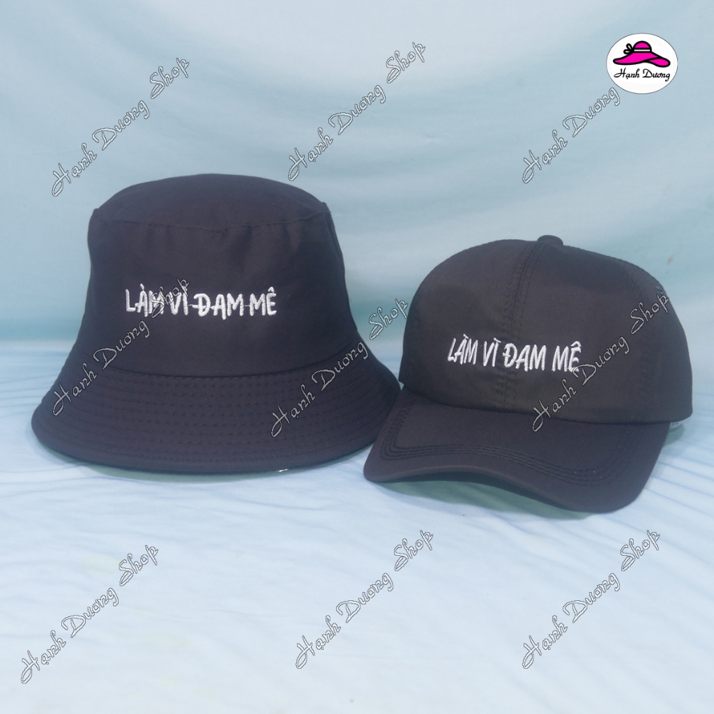 Mũ Bucket và Nón Lưỡi Trai Làm Vì Đam Mê - Phong Cách Thời Trang Hot Trend 2025