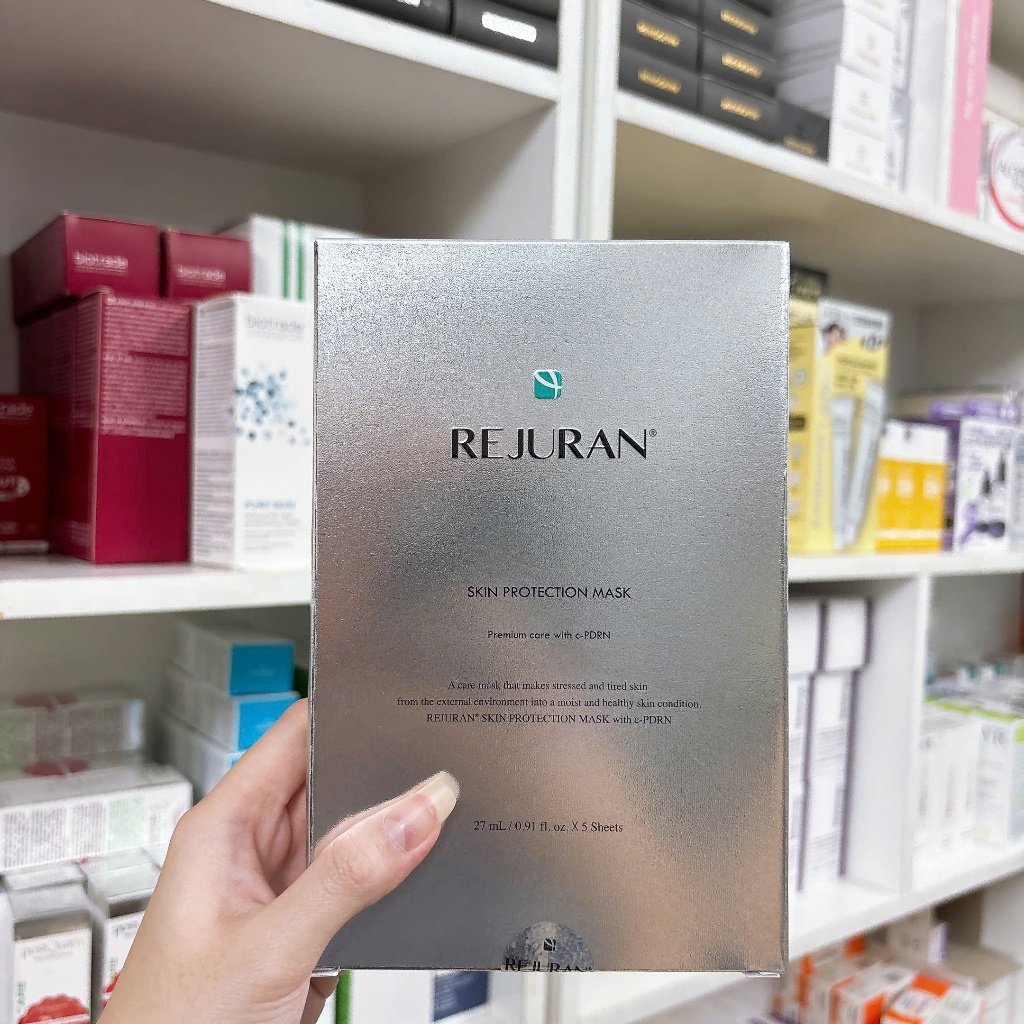 Mặt Nạ PDRN Rejuran Cấp Ẩm, Phục Hồi Rejuran Skin Protection Mask 27ml 1 hộp - 5 mask