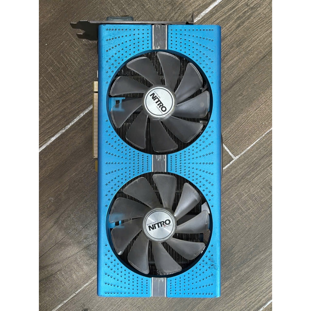 Card VGA  RX580 sapphire NITRO + BẢN 8GB , vga đã qua sử dụng mới