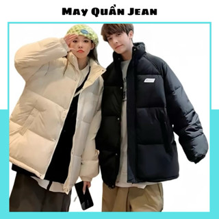 Áo Phao Béo Nam Nữ-Logo CN dáng hàn quốc,Hàng quảng châu loại 1 có 3 lớp dày dặn