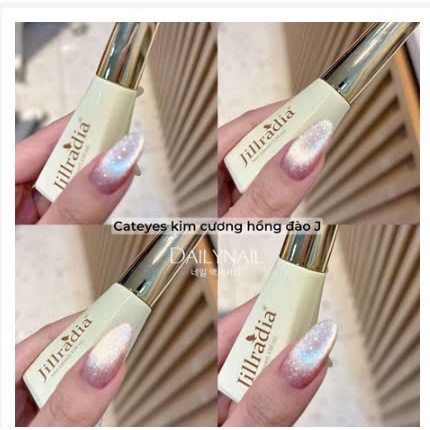sơn gel AAA3 mắt mèo hồng đào  cateyes siêu sáng