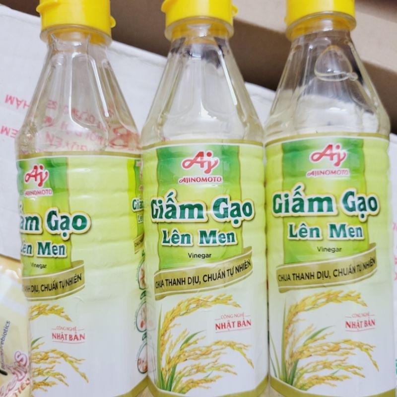 Combo 2 chai Giấm gạo Lên men Ajinomoto 400ml