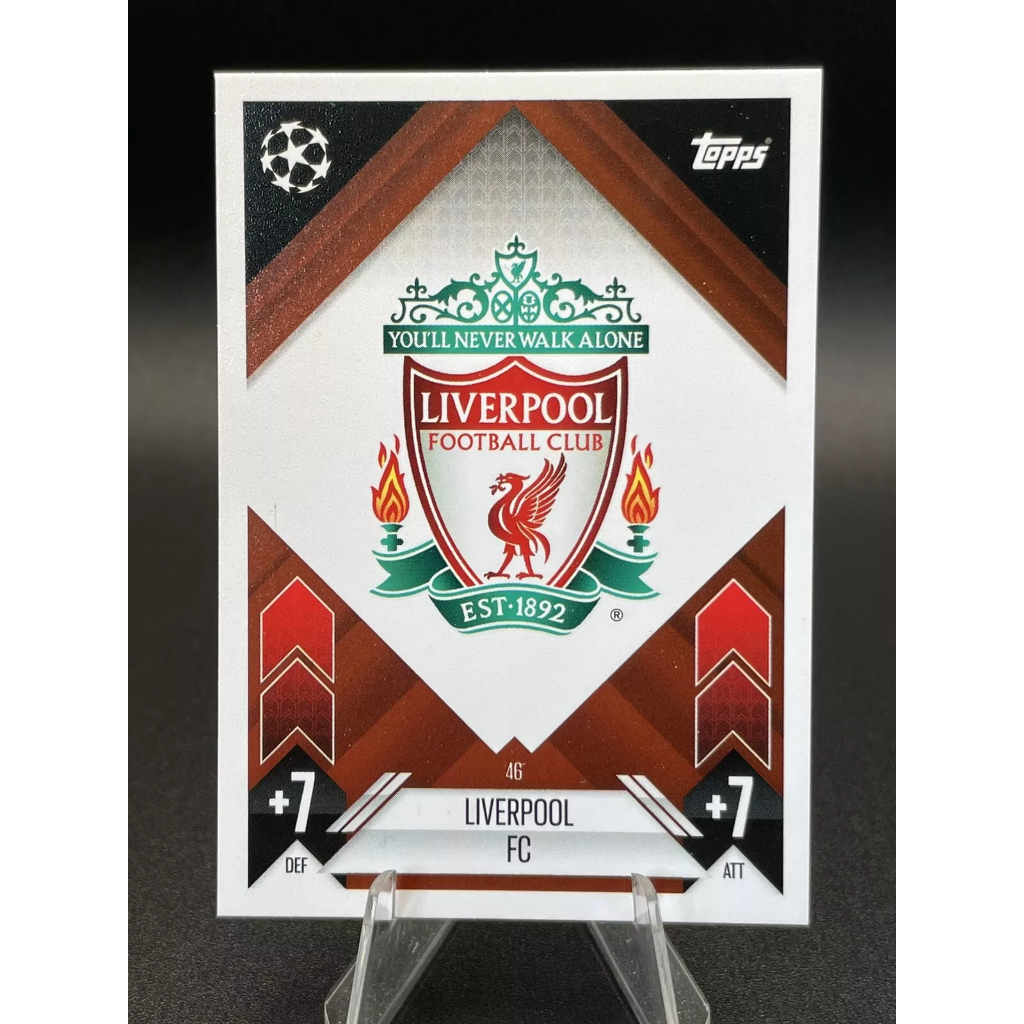 Thẻ Liverpool Team Badge Topps Match Attax 2024/2025 (Logo Liverpool) (24/25)