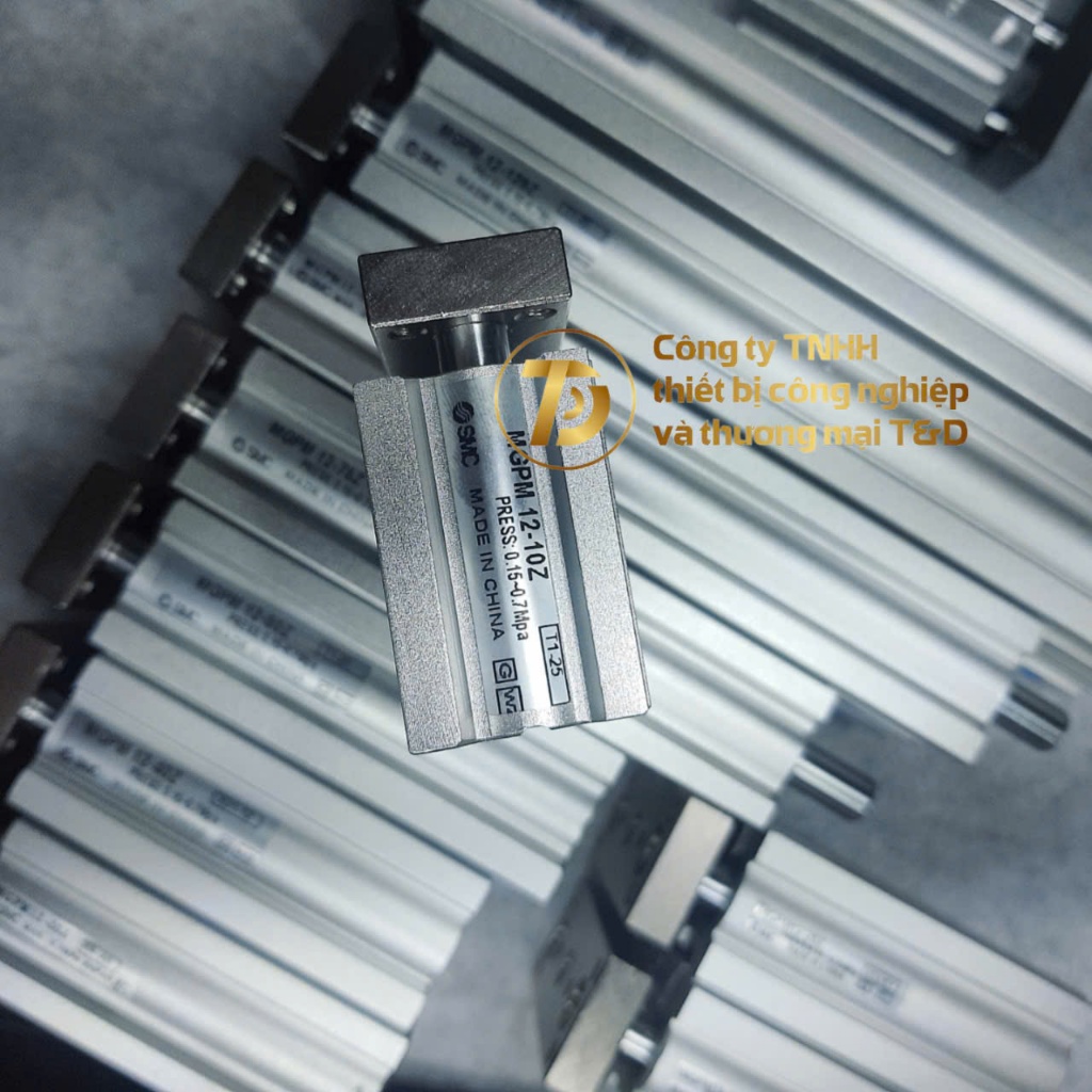 MGPM12- 75/100/125/150-Z Series hàng SMC (Xilanh dẫn hướng 3 ti)
