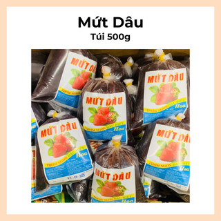 Mứt Dâu - Đà Lạt Mới 100% - Date Mới