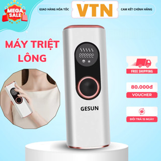  Máy Triệt Lông Lạnh GESUN Cầm Tay IPL Tẩy Lông Toàn Thân 5 Cấp Độ Triệt Lông Không Gây Đau Rát Trẻ Hóa Da 