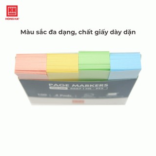 Giấy Phân Trang 4 Màu Hồng Hà HS-PT5 - 6667