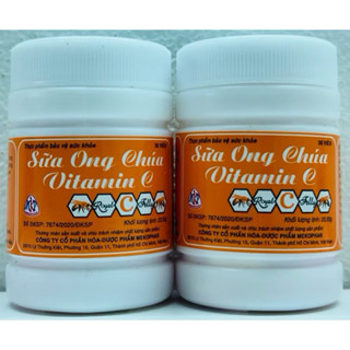   Nửa Lốc 12 Chai  Kẹo Ngậm Sữa Ong Chúa Vitamin C 🐝Lọ 30 Viên 