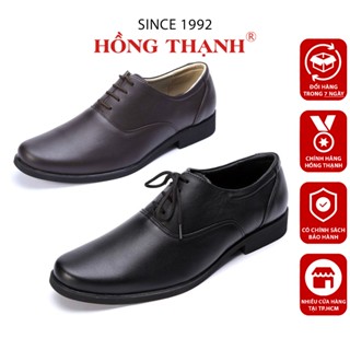 HỒNG THẠNH - Giày Tây Nam Cột Dây Da Bò Cao Cấp - 0186