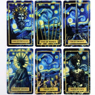 Bộ bài bói Starry night tarot. Đêm đầy sao tarot oracle cards deck. Bói bài tarot