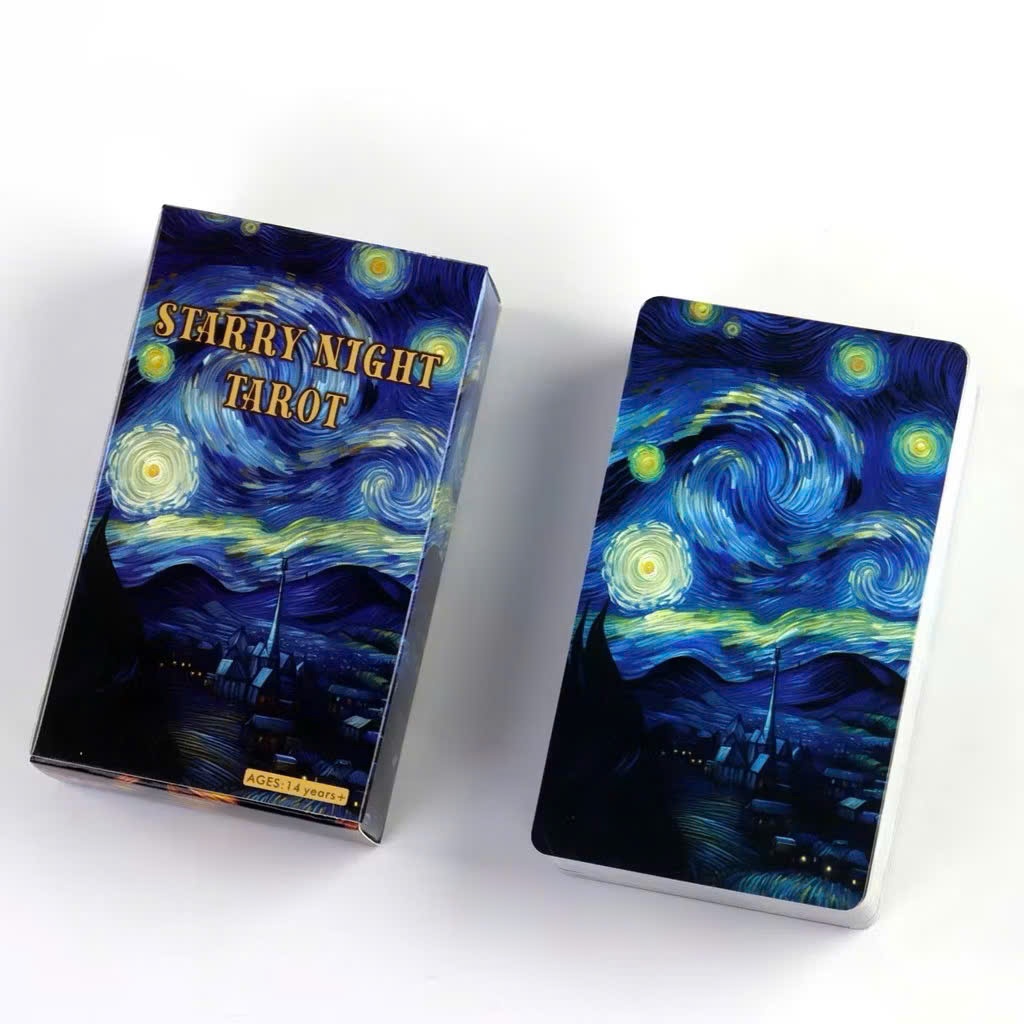 Bộ bài bói Starry night tarot. Đêm đầy sao tarot oracle cards deck. Bói bài tarot