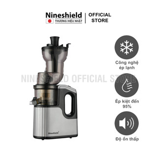 Máy Ép Chậm Cổ Rộng Ép Trái Cây Nineshield Ép Nguyên Quả Kiệt Bã Ép Cần Tây Rau Má Dễ Dàng, Làm Nước Ép - Model KBF8B
