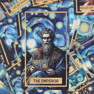 Bộ bài bói Starry night tarot. Đêm đầy sao tarot oracle cards deck. Bói bài tarot